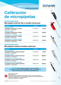 Calibracion micropipetas SETER